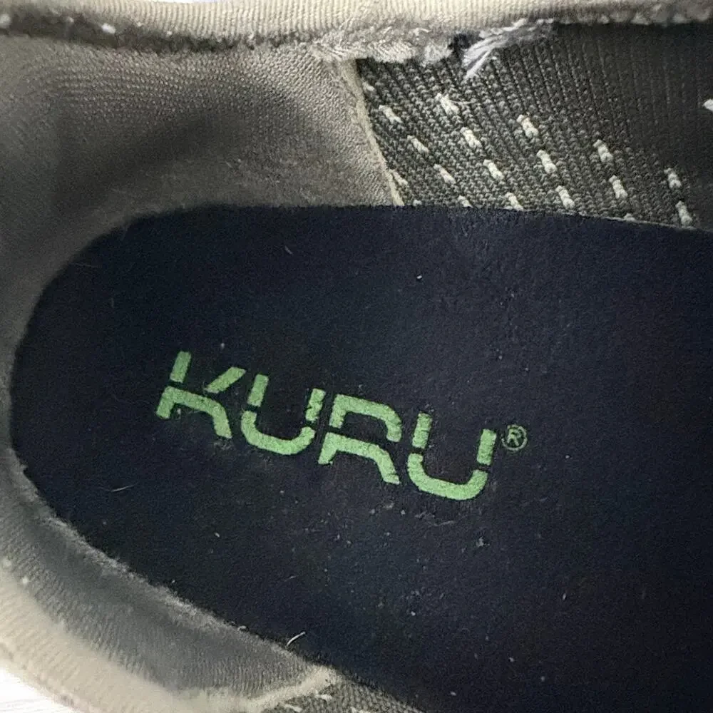 Kuru Atom Shoes Women's Size 11 M Slip On Sneakers in Desert Green Lilac
